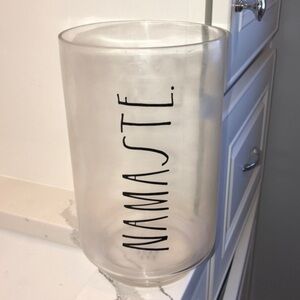 Rae Dunn Hurricane glass vase/ candle holder